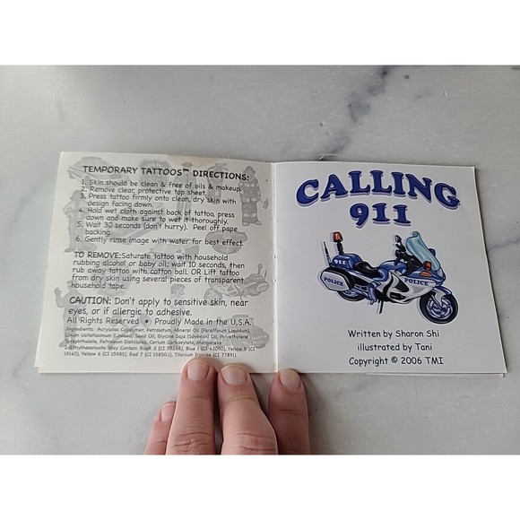 Tattootles Books Calling 911 - Picture 3 of 13